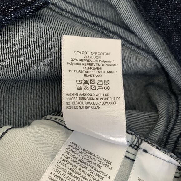 Lucky Brand Jeans Women 4/27 Dark Blue Denim Flare Mid Rise Sweet Stretch Preppy - Picture 11 of 11